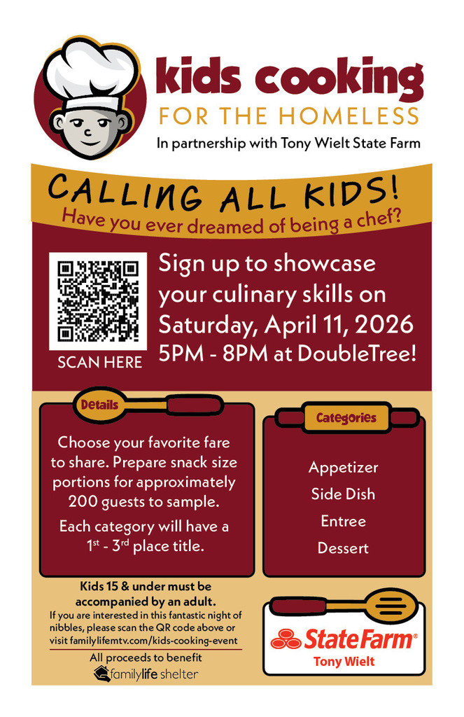 Signup for Kids Cooking for the Homeless