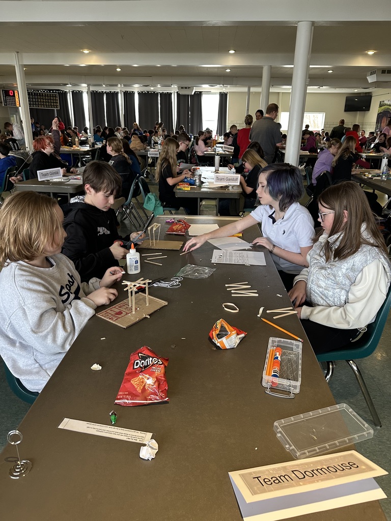 Day 2 kids working at Brain Games