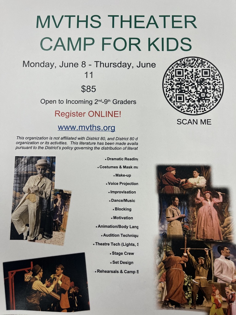 MVTHS Theater Camp 