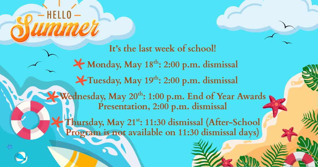 Early Dismissal Reminders