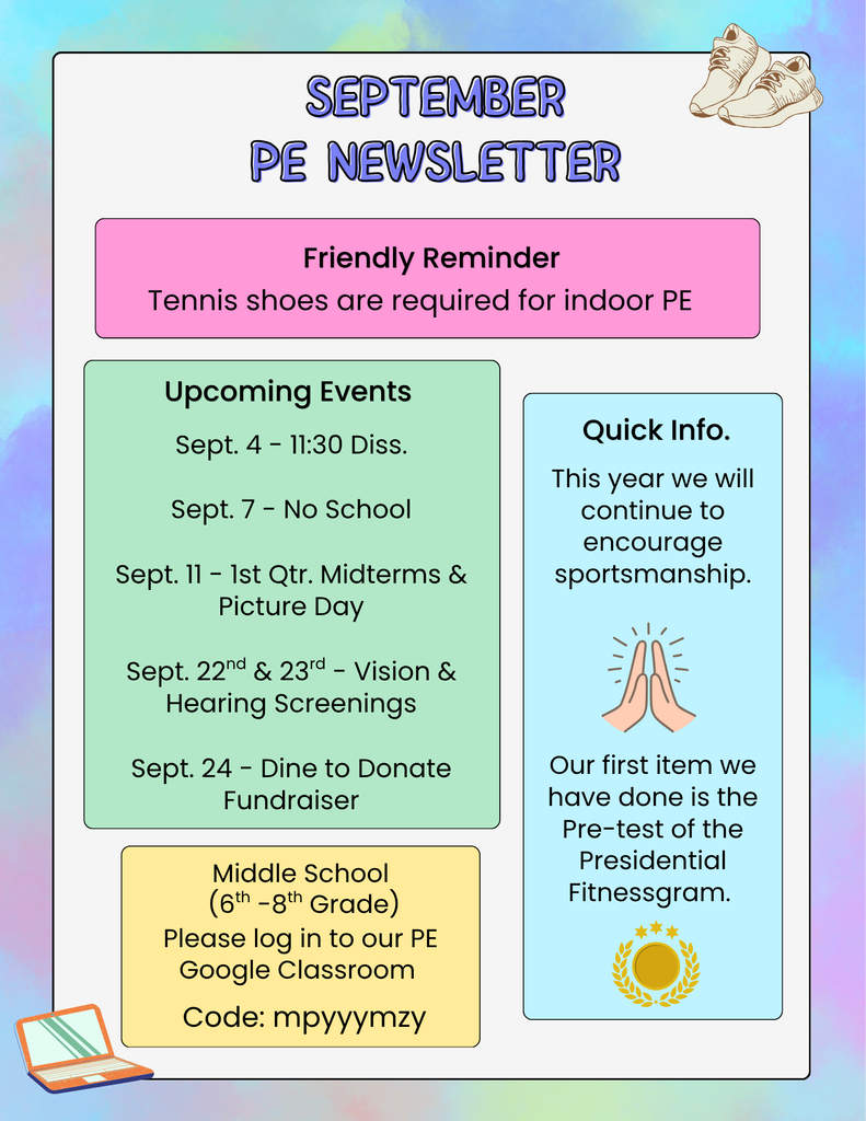 .PE September Newsletter