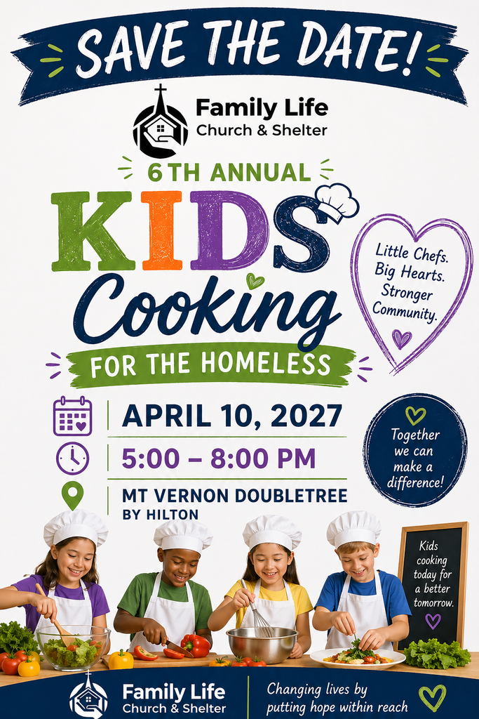 Kids Cooking for the Homeless 4/10/27