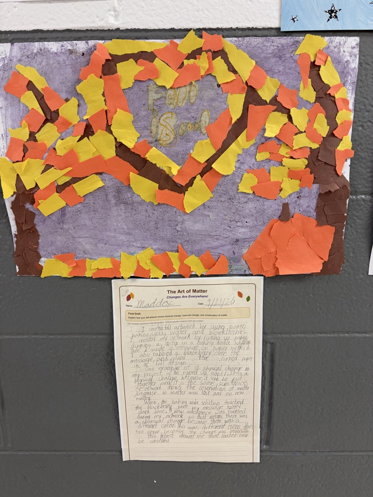 fall scene and essay 