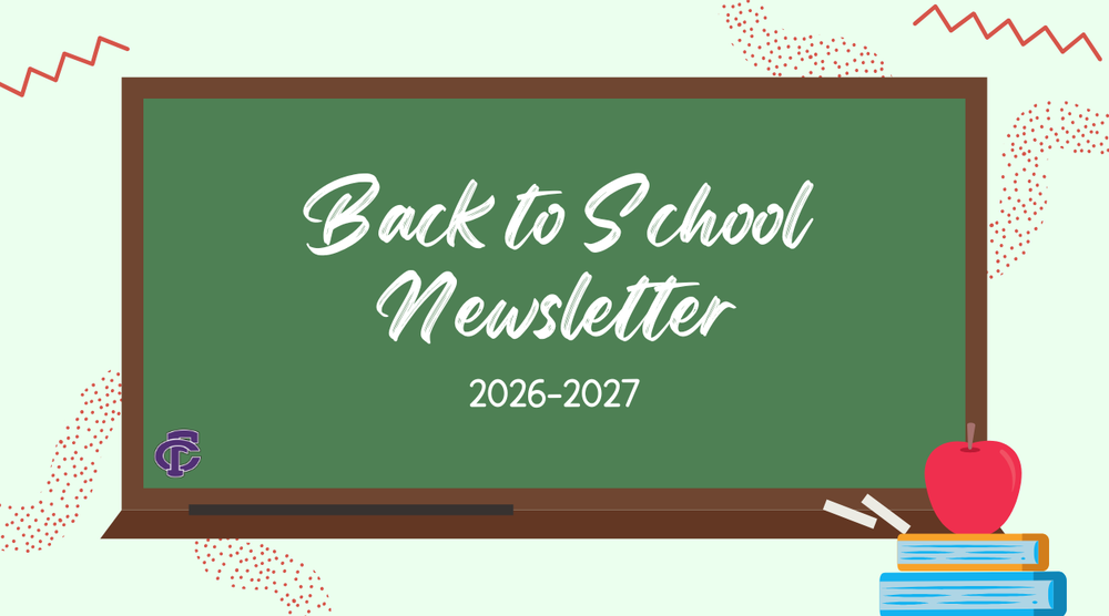 Back to School Newsletter