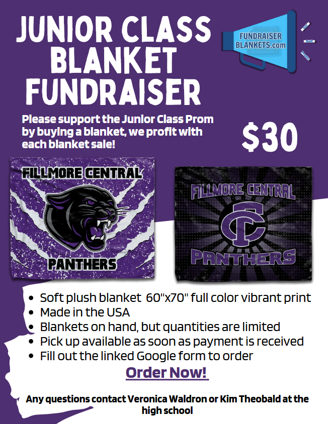 Junior Class Blanket Fundraiser