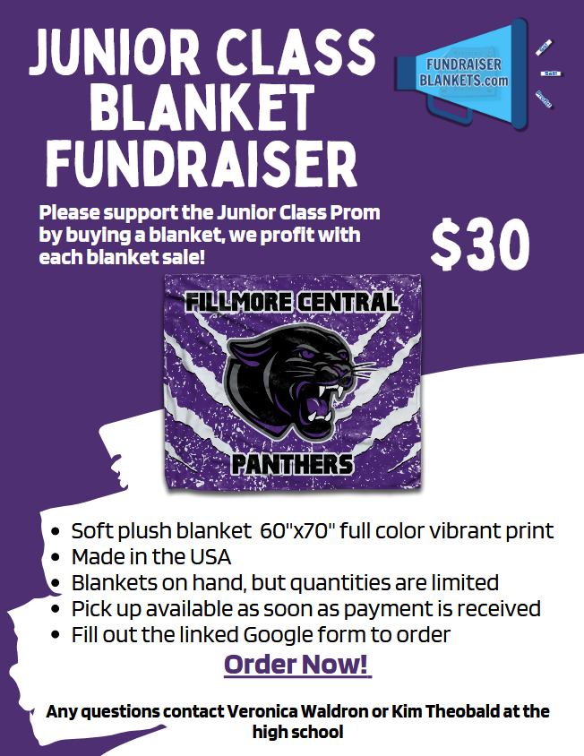 Junior Class Blanket Fundraiser