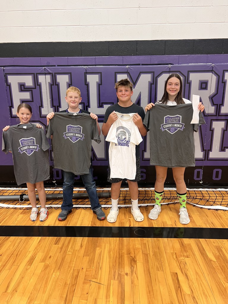 August/September Students of the month