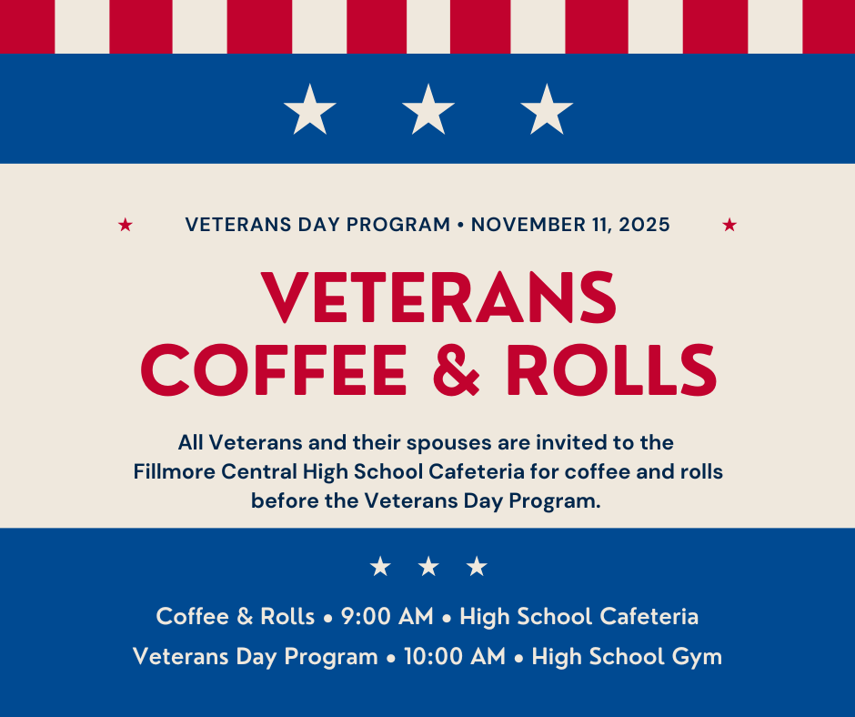 Veterans Day Coffee & Rolls