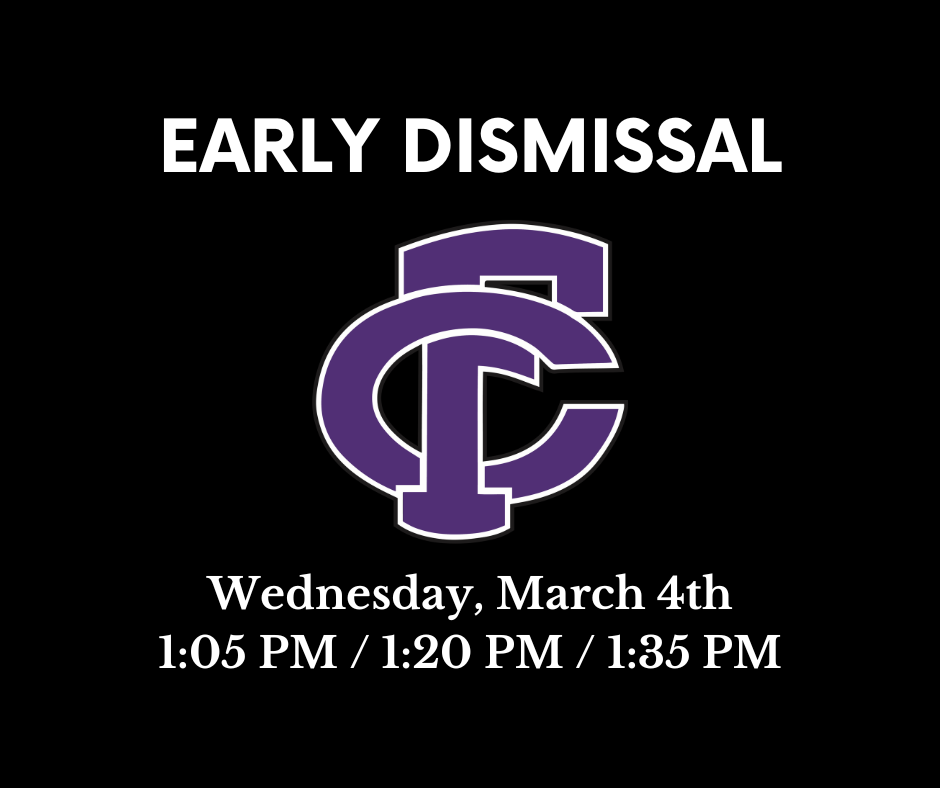 Early Dismissal March 4th