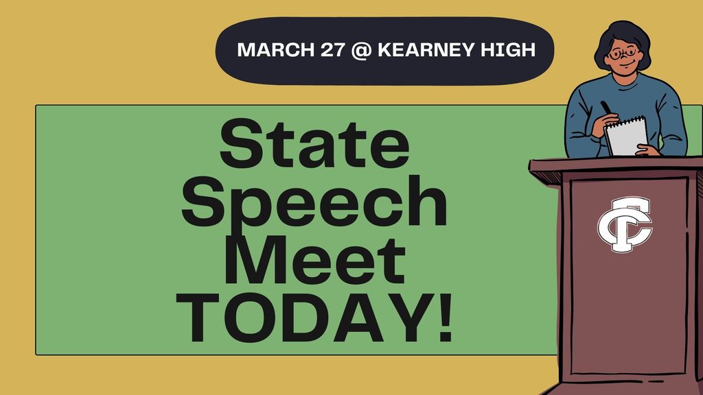 State speech meet today!
