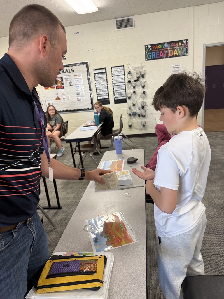 5th grade rock project and guest speaker