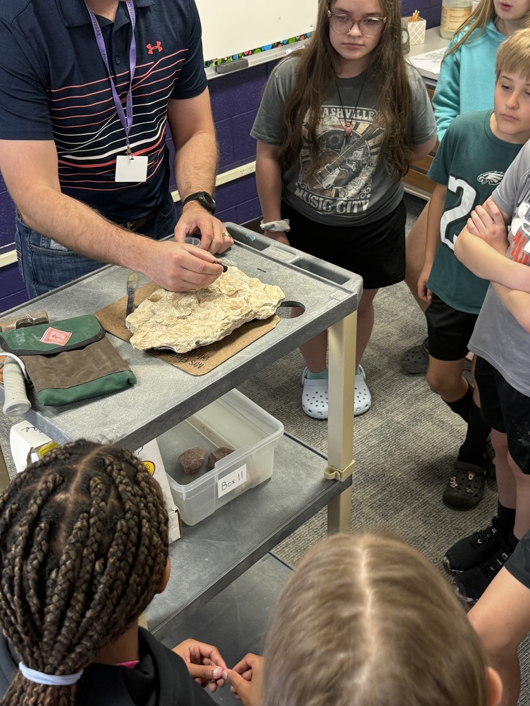 5th grade rock project and guest speaker