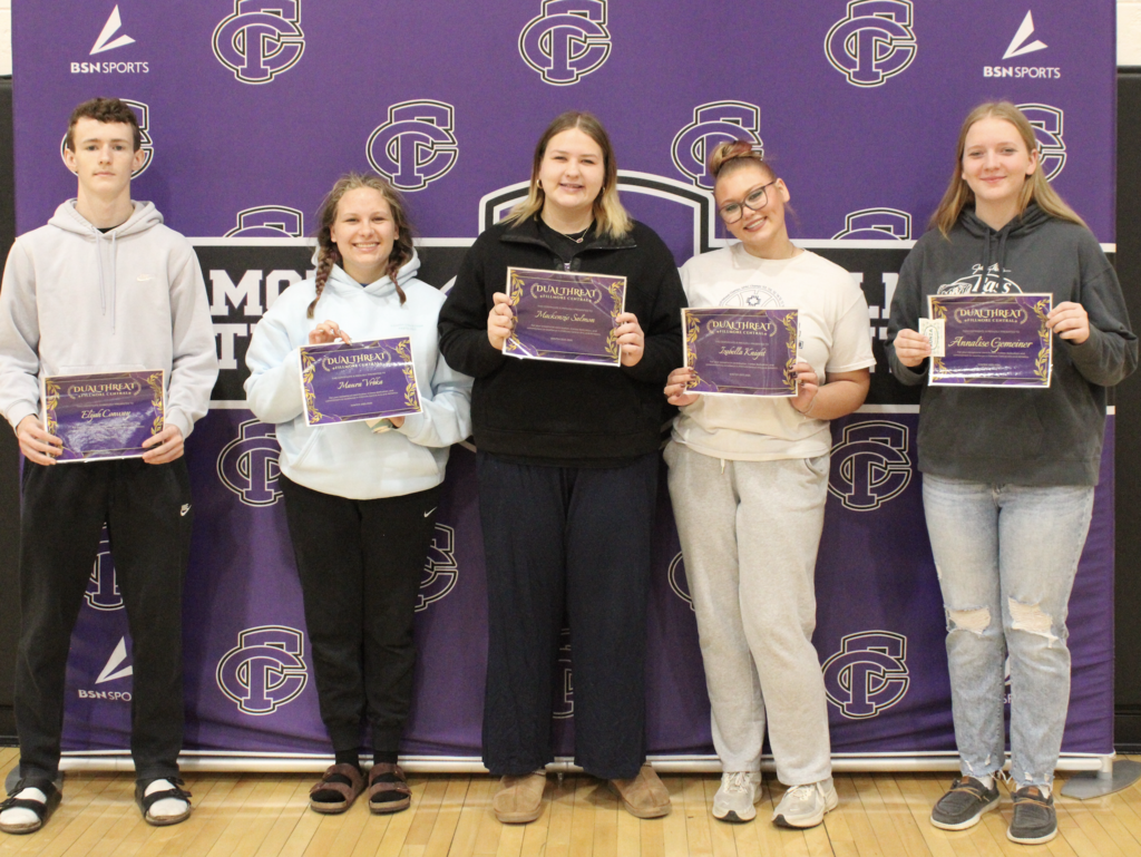 Dual threat honorees