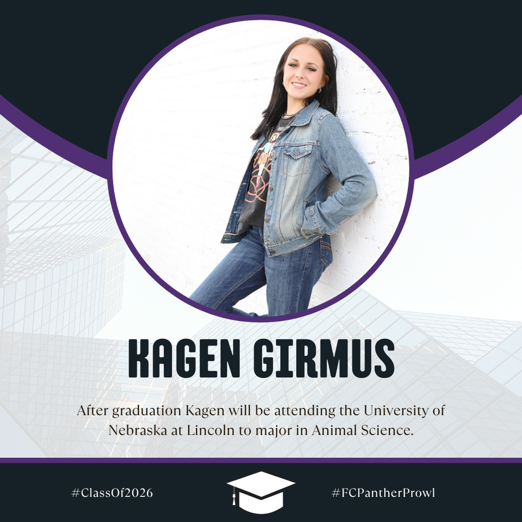 🎓 Senior Spotlight, Kagen Girmus 🎓