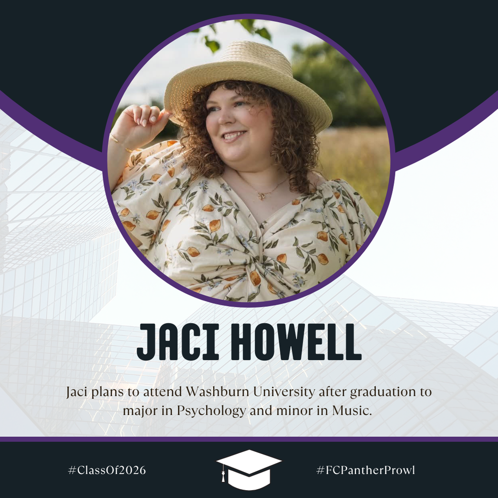 🎓 Senior Spotlight 🎓 Jaci Howell