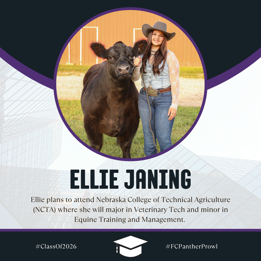🎓 Senior Spotlight 🎓 Ellie Janing