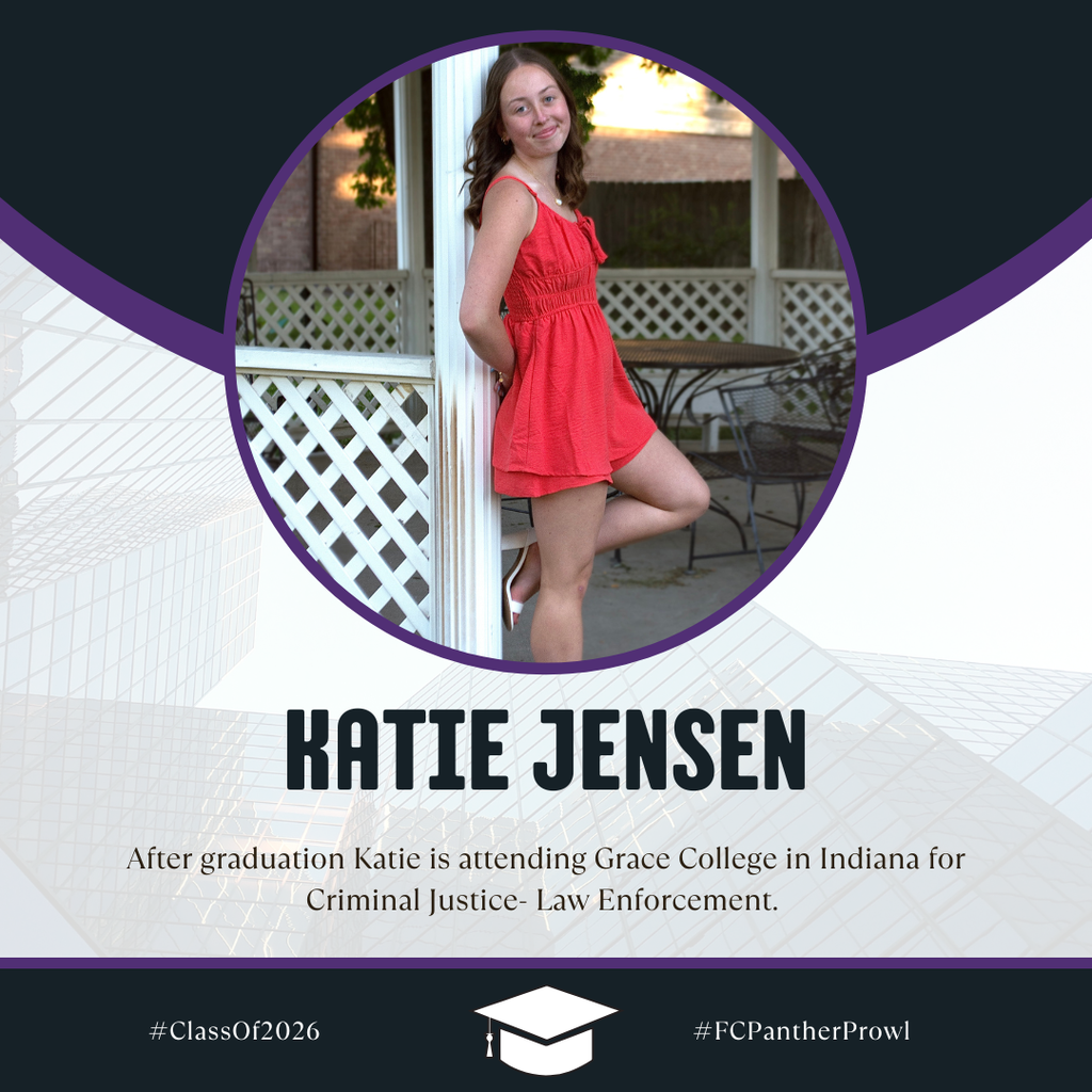 🎓 Senior Spotlight 🎓 Katie Jensen