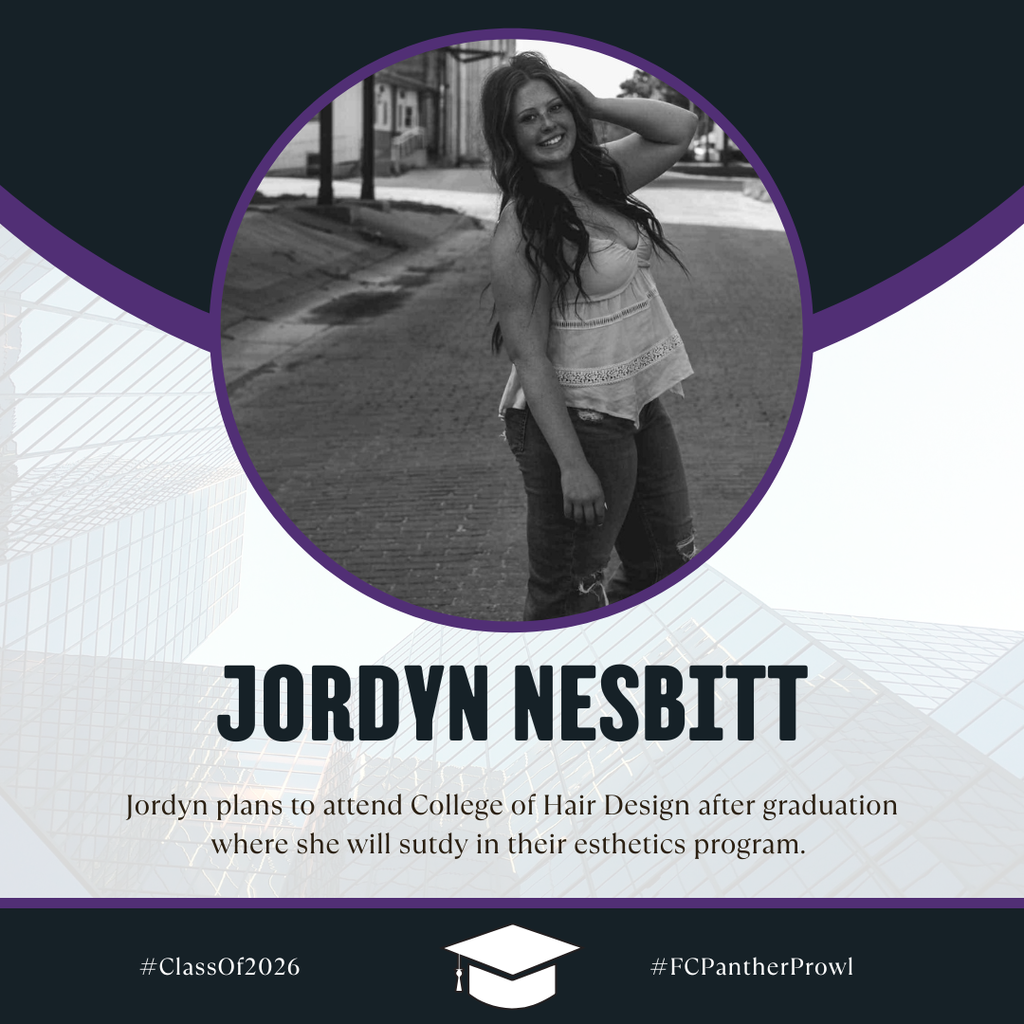 🎓Senior Spotlight🎓 Jordyn Nesbitt