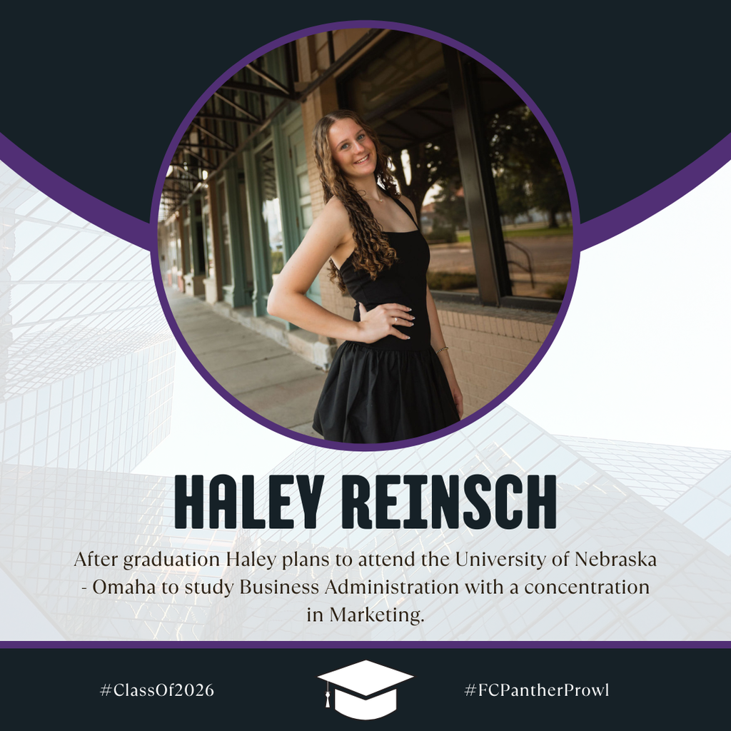 🎓Senior Spotlight🎓 Haley Reinsch