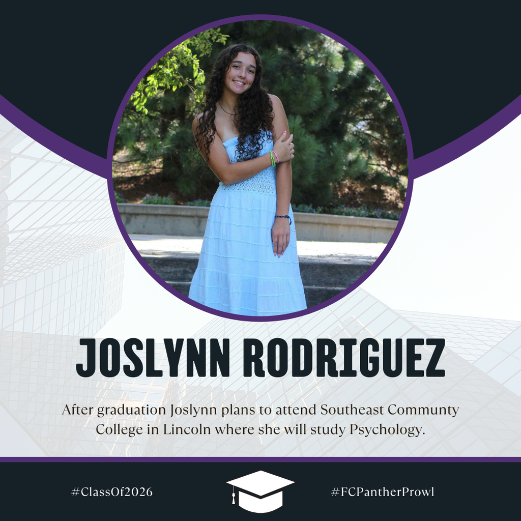 🎓Senior Spotlight🎓 Joslynn Rodriguez