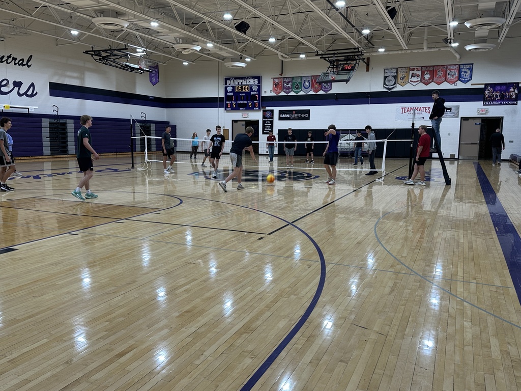 High School students playing Nitro ball as a part of their class competitions.
