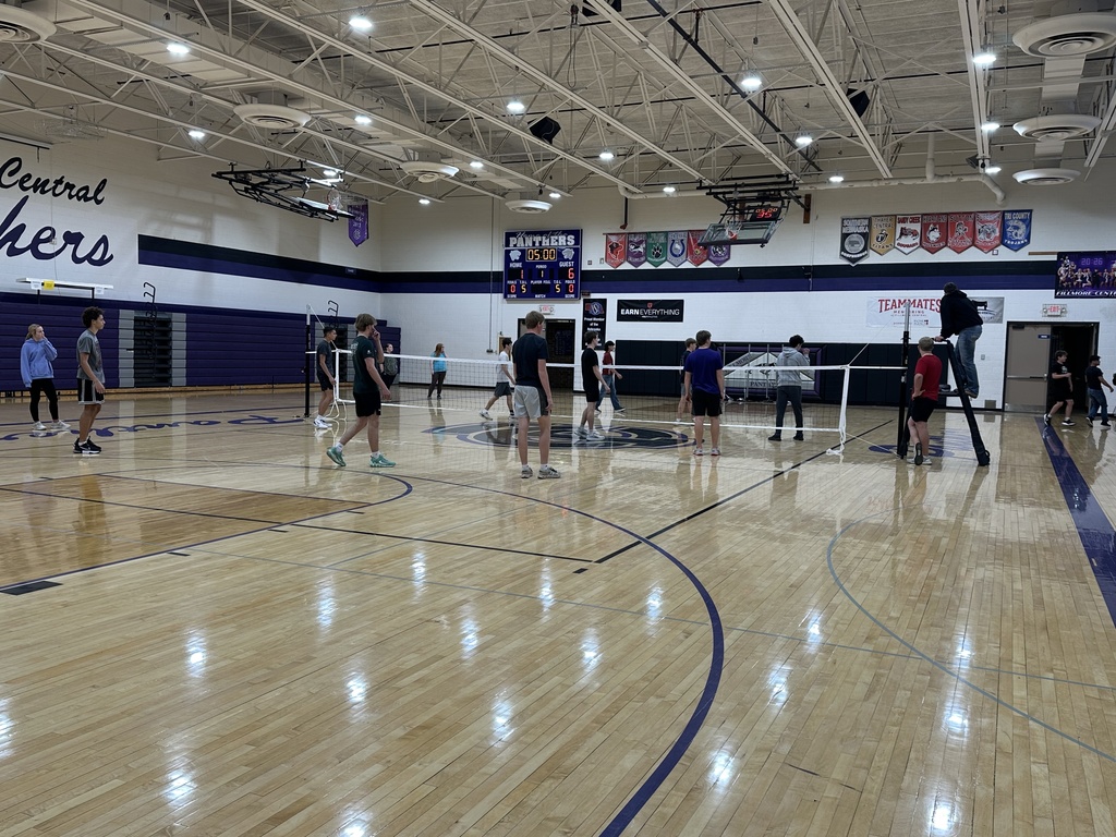 High School students playing Nitro ball as a part of their class competitions.