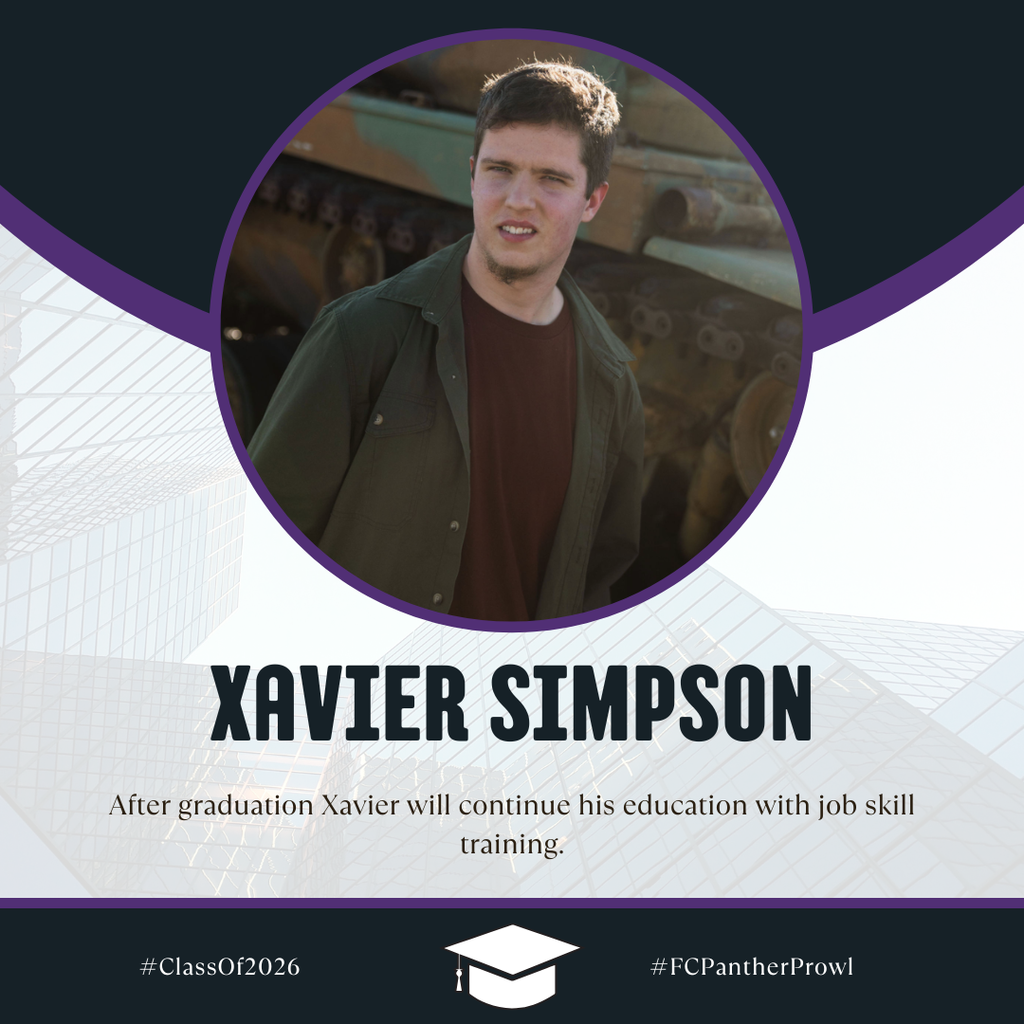 🎓Senior Spotlight🎓 Xavier Simpson