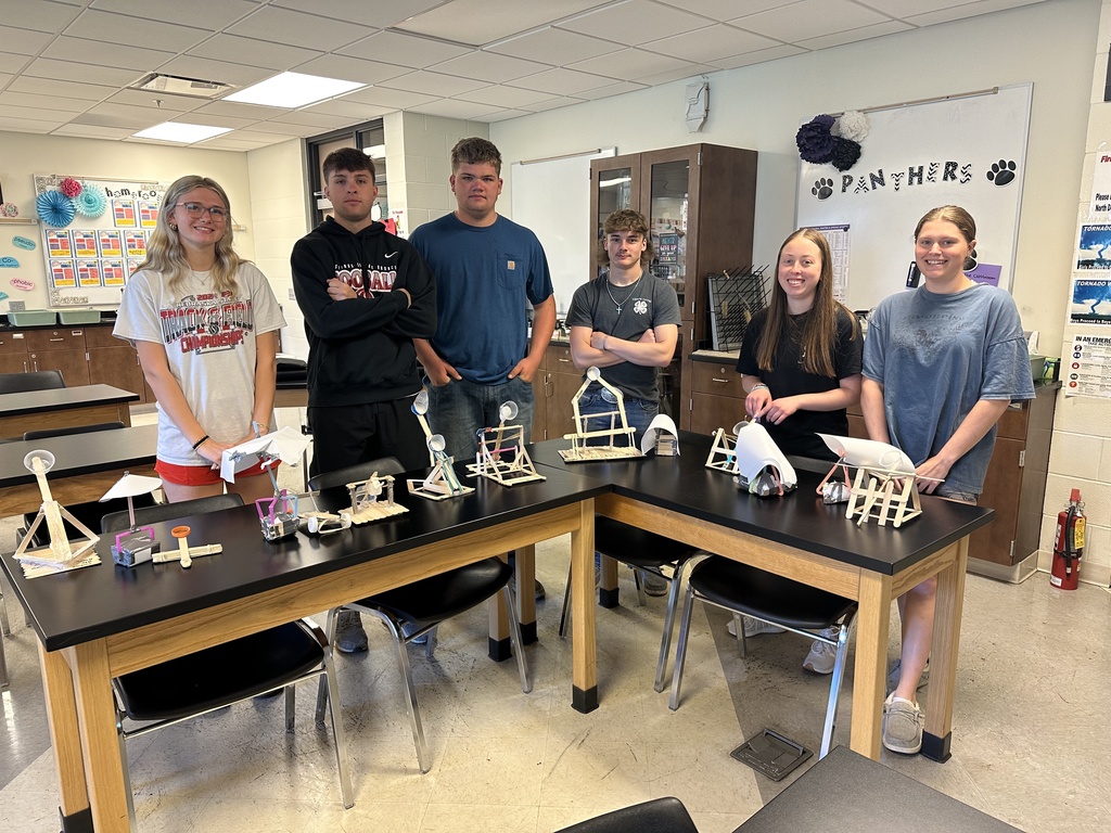 Practical Science class wrapped up their physics unit with several hands-on projects!