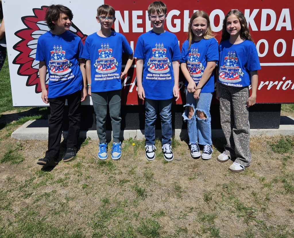 5 Fillmore Central Instrumental students attended a 5th grade honor band at Neligh - Oakdale High School on Saturday, May 2nd, 2026.  Over 100 students from 24 schools participated.  Students:  Philip, Emmitt, Beau, Harper, Hayden.