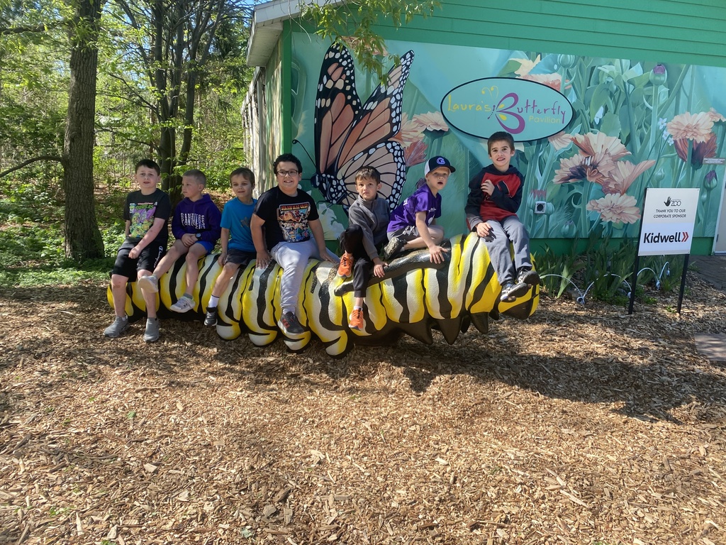 First grade field trip to the children's zoo.