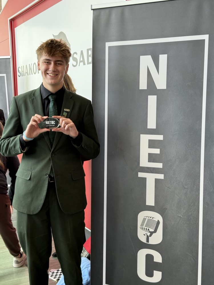 Ayden at National speech 