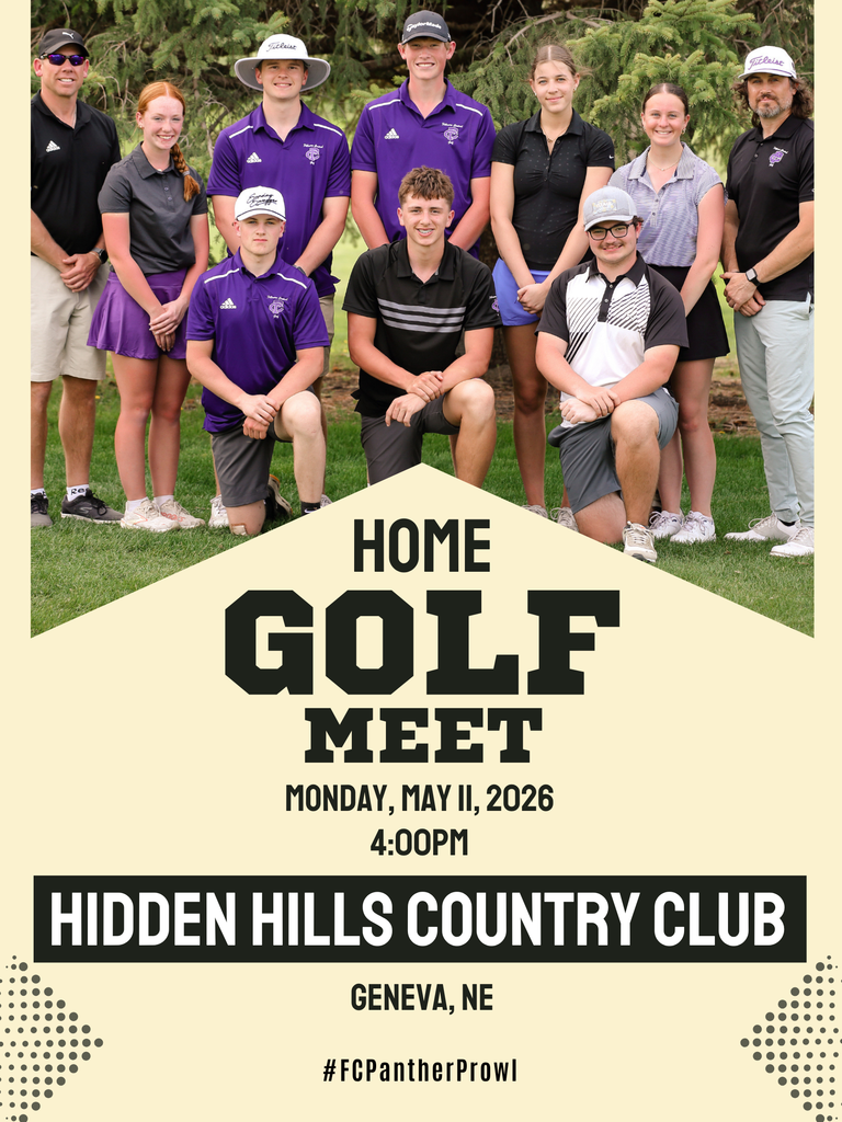 Home golf meet Monday, May 11th