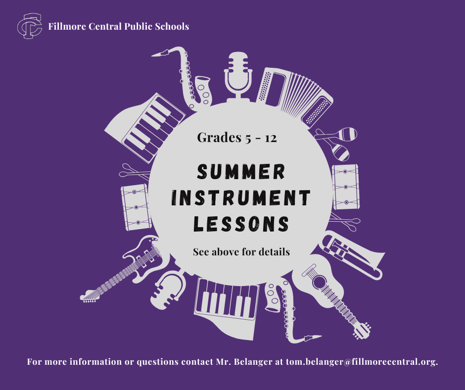 Summer Instrument Lessons