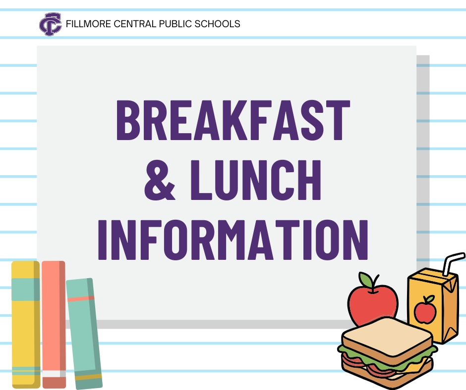 Breakfast/Lunch Information