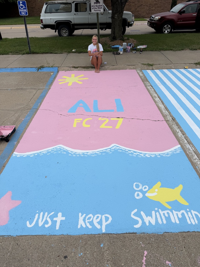 Ali senior parking spot.