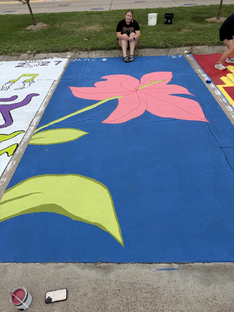 Mac's senior parking spot.