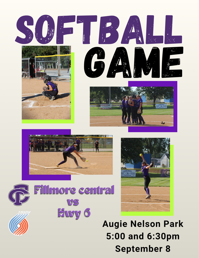 softball game day vs Minden