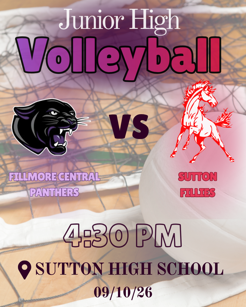 Junior High volleyball at Sutton.