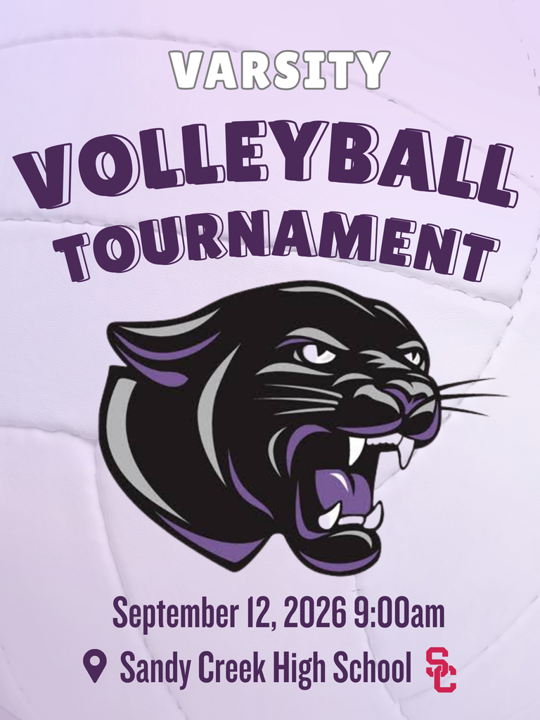 Volleyball tournament at Sandy Creek High School.