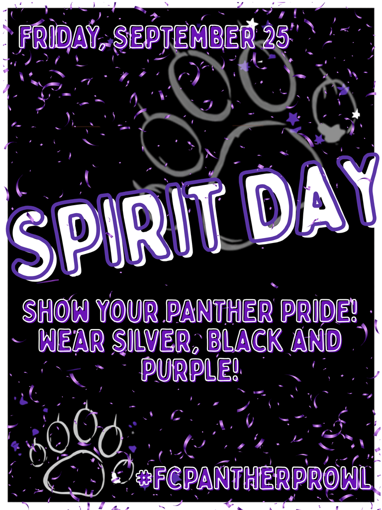 Spirit Day, Friday, September 25