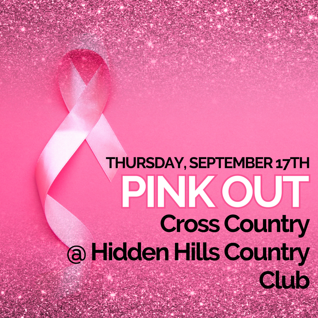 Pink out at Cross Country 