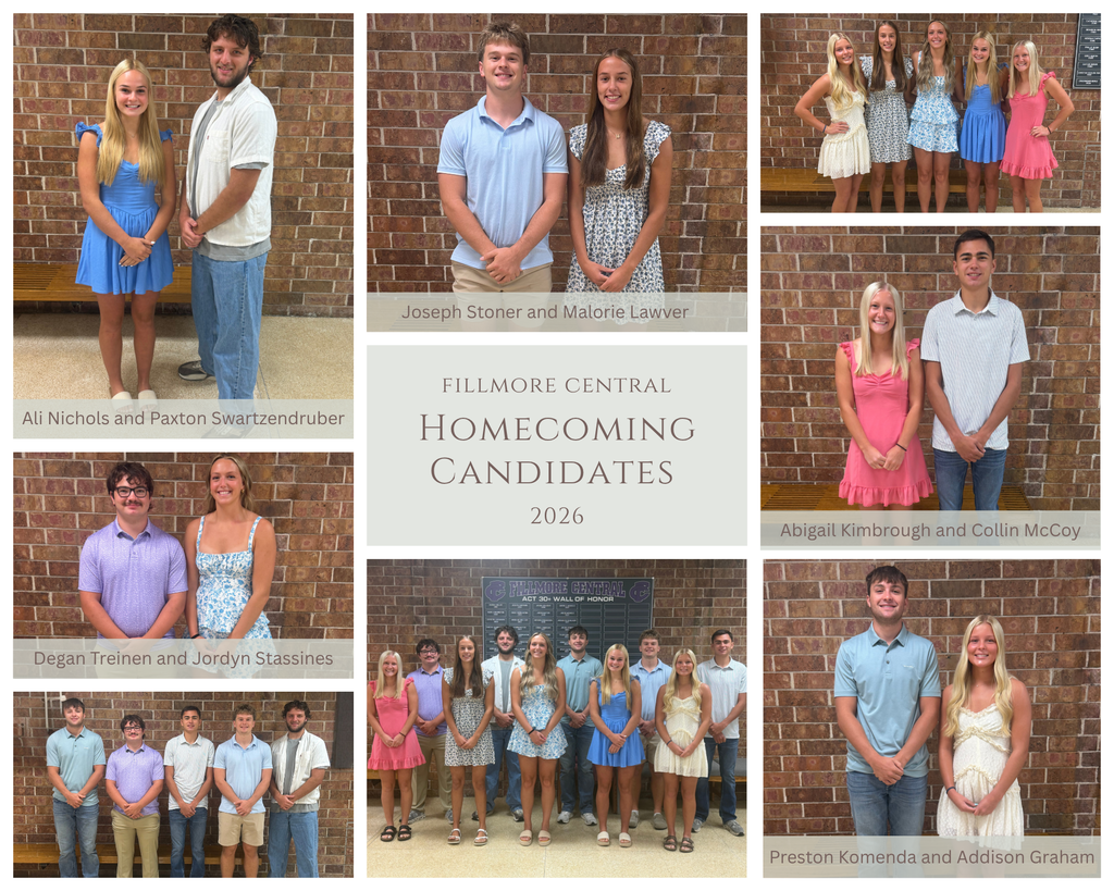 2026 Homecoming Candidates