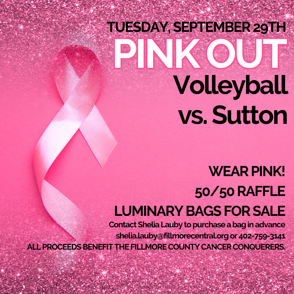 Volleyball pink out