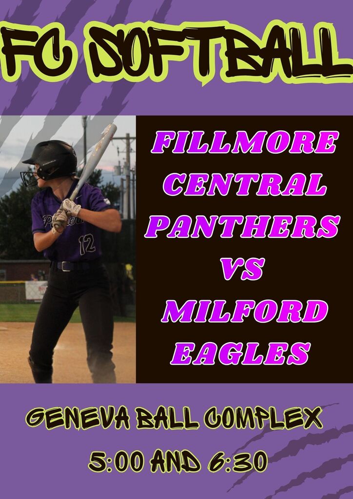 Softball vs Milford at home. 