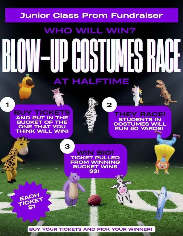 Blow-Up Costumes Race