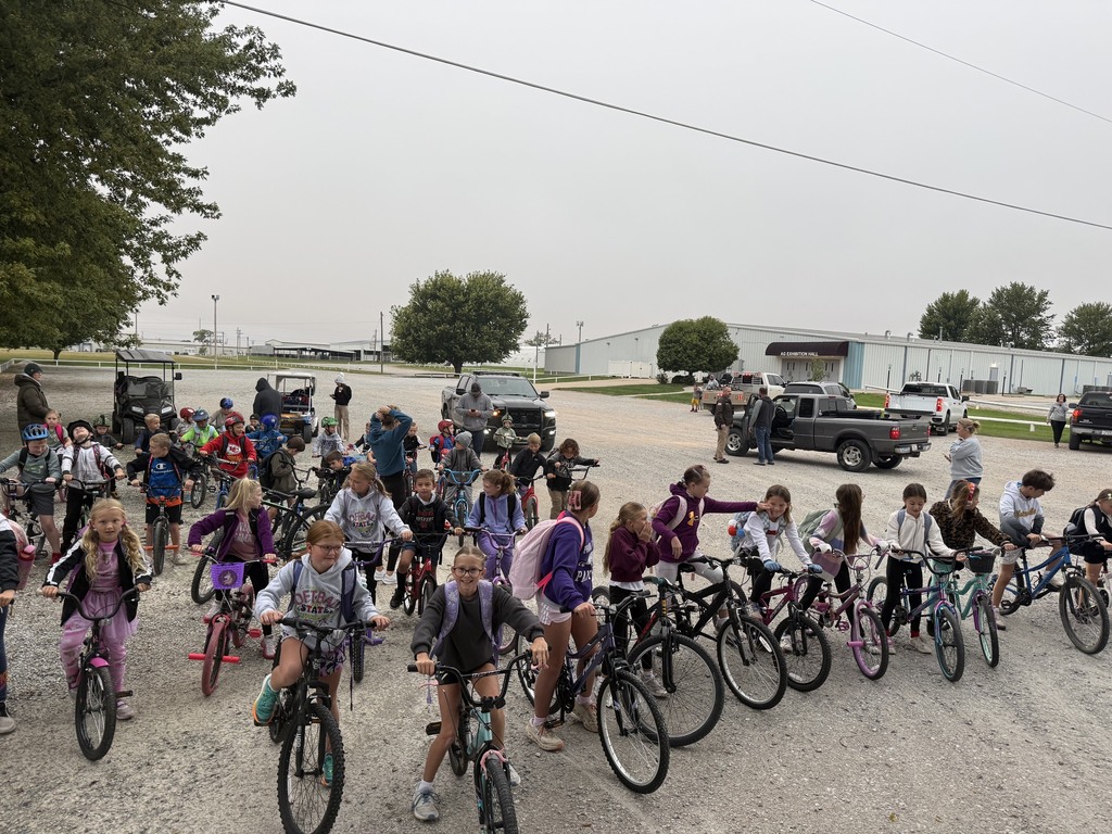 Bike to school day.