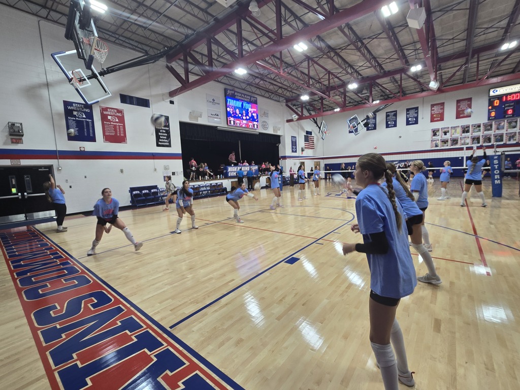VB team at High Plains