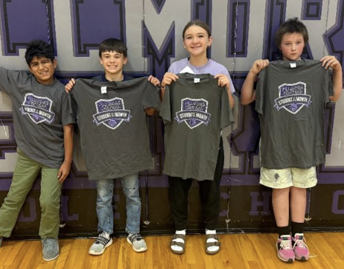 Aug/Sept. students of the month.