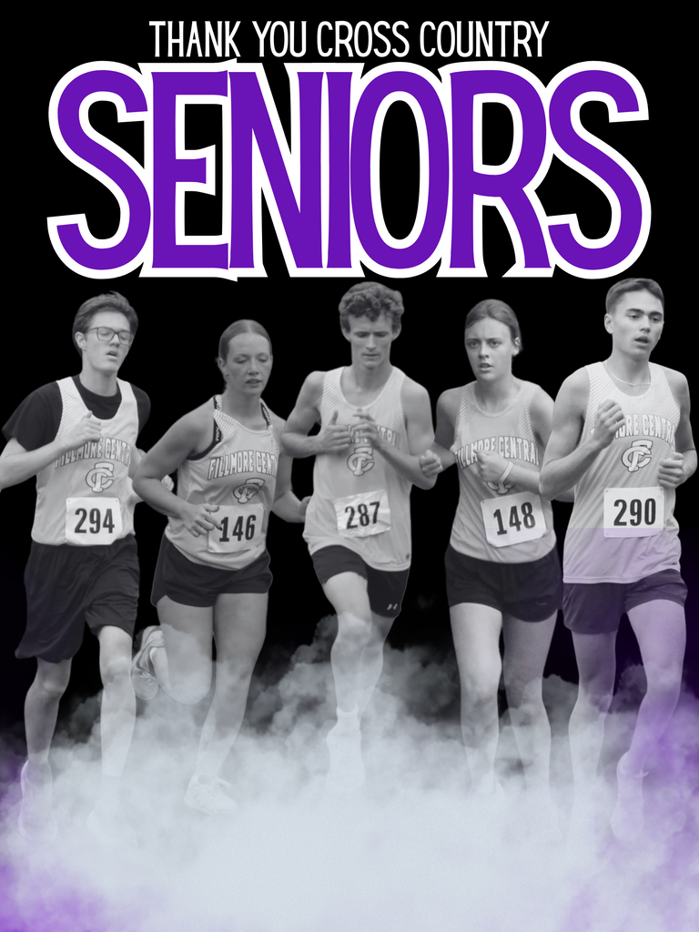 Cross country seniors. 