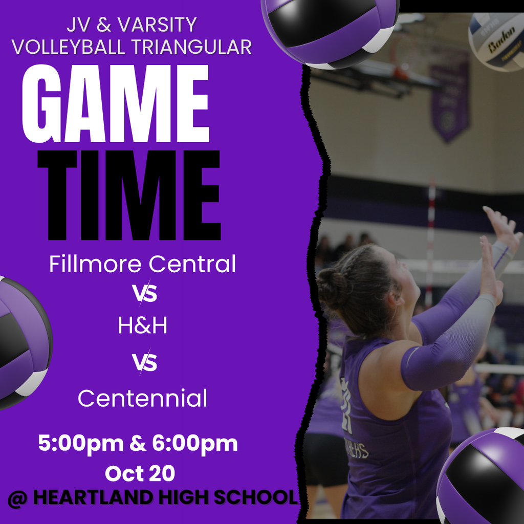 Volleyball triangular at H&H.